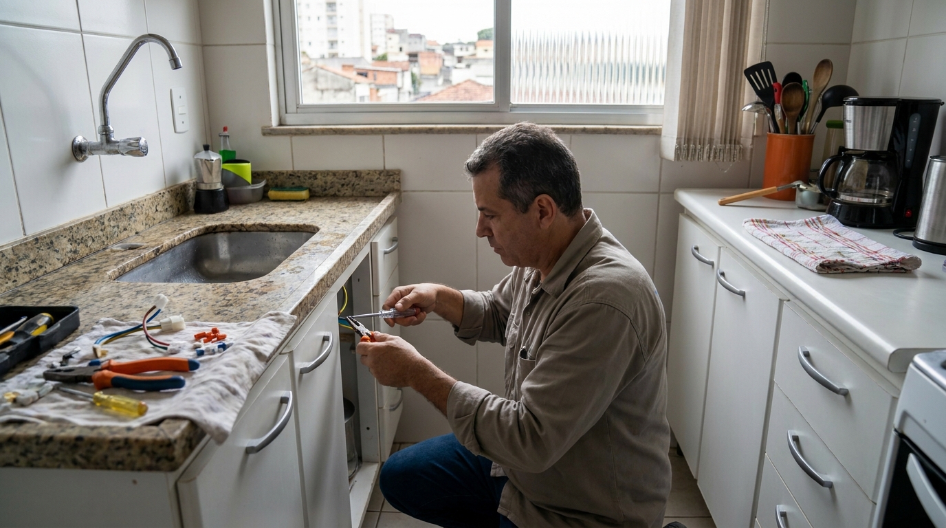 Troca de Torneira Elétrica em Cascavel‑PR